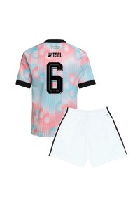 Belgia Axel Witsel #6 Jalkapallovaatteet Lasten Vieraspeliasu MM-kisat 2026 Lyhythihainen (+ Lyhyet housut)